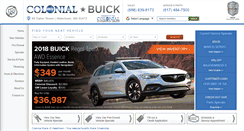 Desktop Screenshot of buycolonialbuick.com